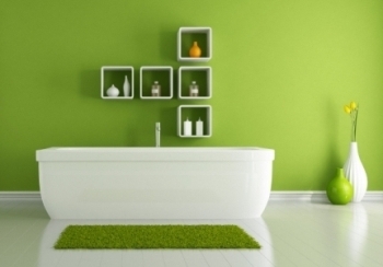 green bathroom ideas