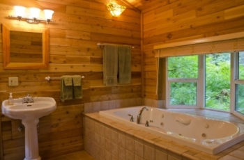 rustic bathroom decor